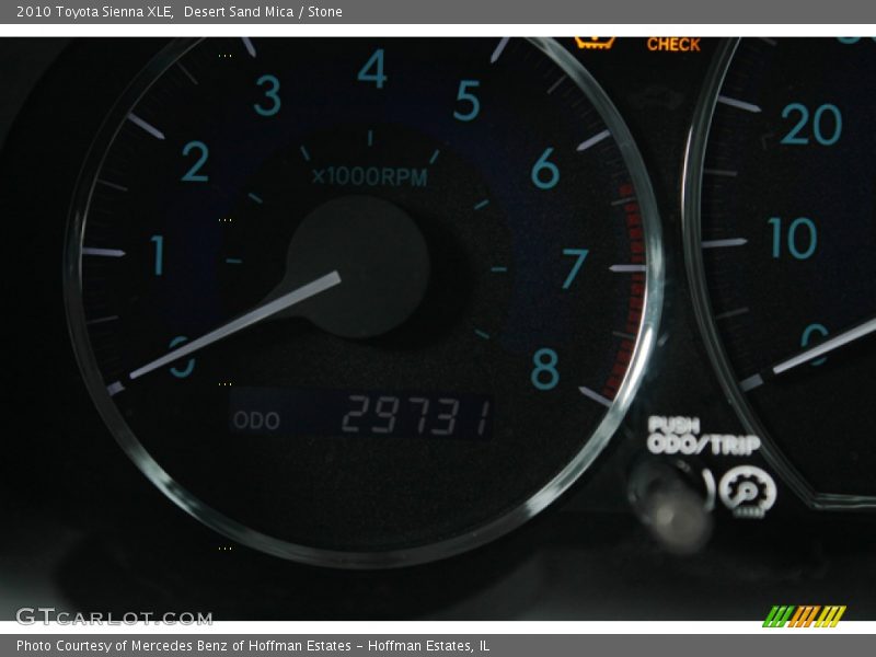 Desert Sand Mica / Stone 2010 Toyota Sienna XLE