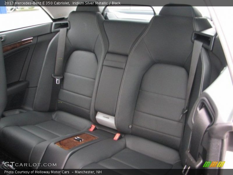 Iridium Silver Metallic / Black 2012 Mercedes-Benz E 350 Cabriolet