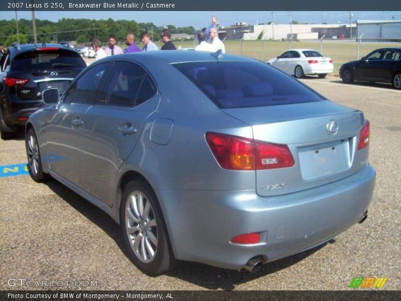 Breakwater Blue Metallic / Cashmere 2007 Lexus IS 250