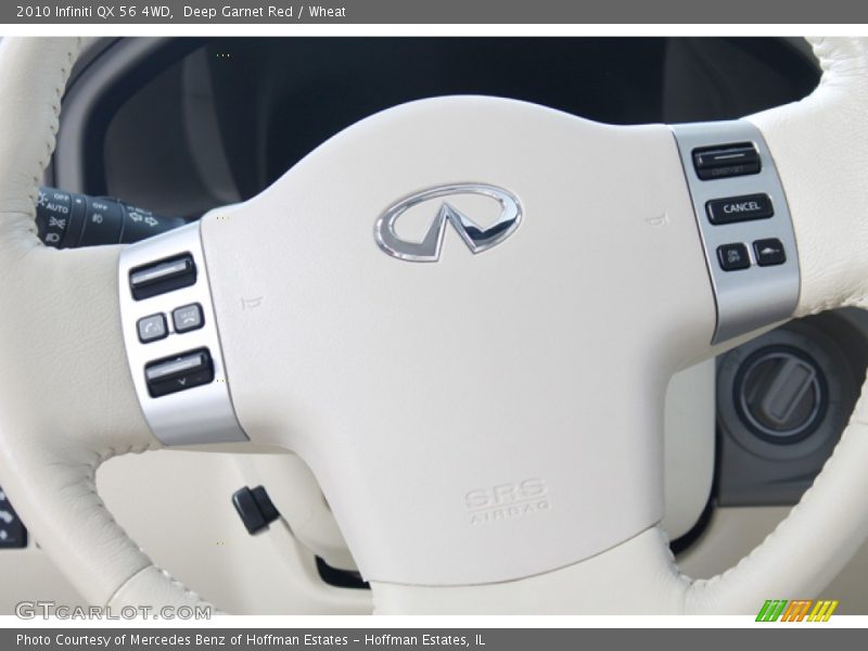 Controls of 2010 QX 56 4WD