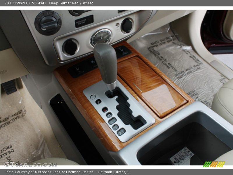 2010 QX 56 4WD 5 Speed Automatic Shifter