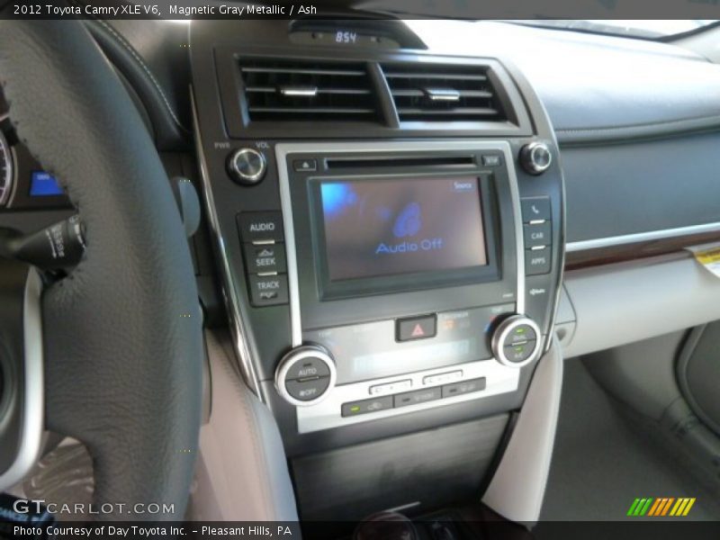Magnetic Gray Metallic / Ash 2012 Toyota Camry XLE V6