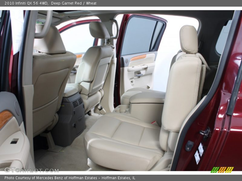 Rear Seat of 2010 QX 56 4WD