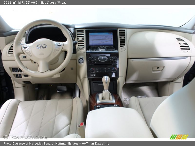 Dashboard of 2011 FX 35 AWD