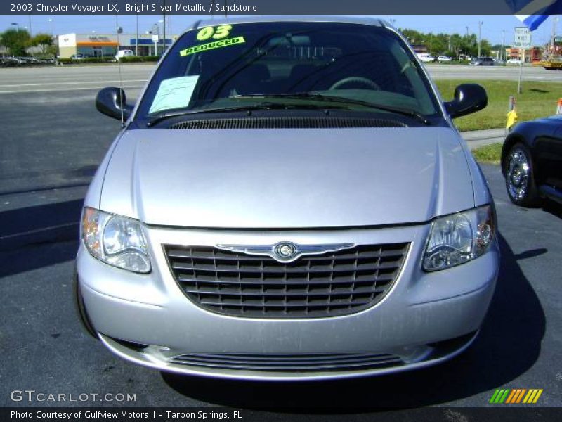 Bright Silver Metallic / Sandstone 2003 Chrysler Voyager LX