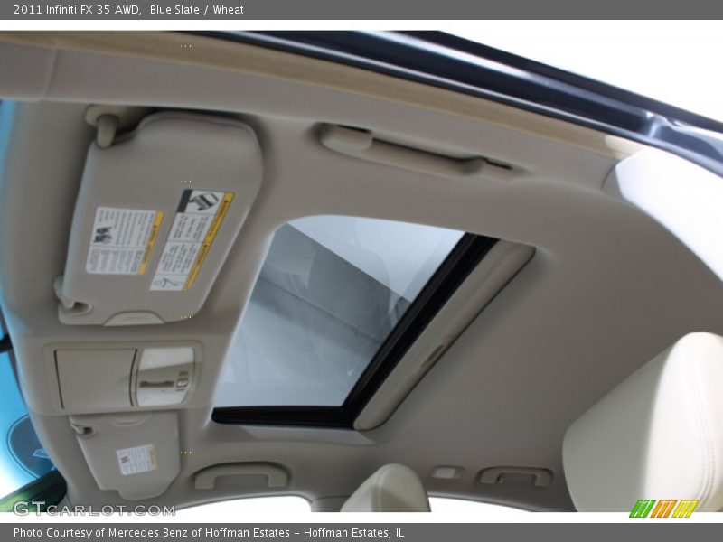 Sunroof of 2011 FX 35 AWD