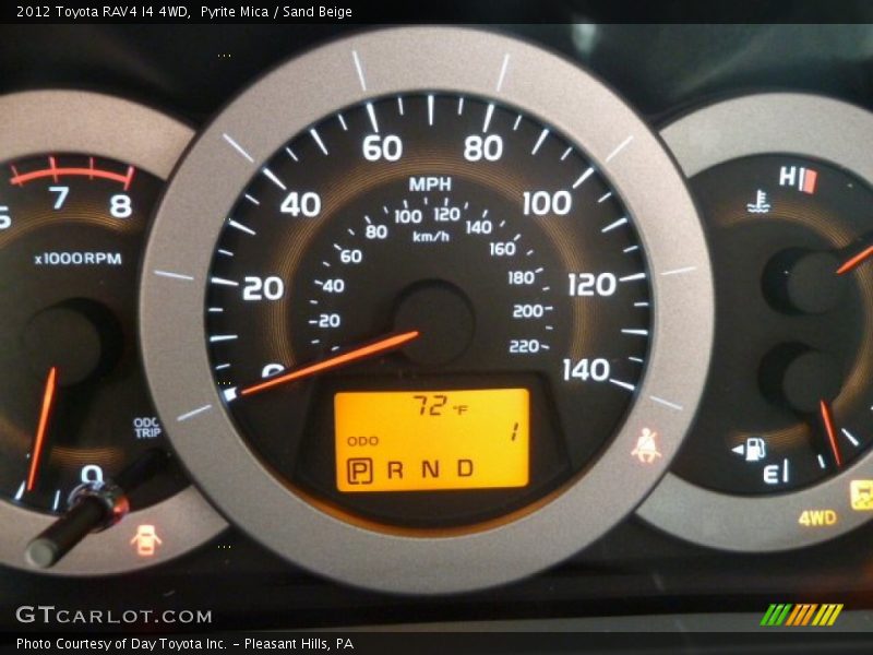 Pyrite Mica / Sand Beige 2012 Toyota RAV4 I4 4WD