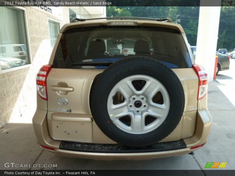 Sandy Beach Metallic / Sand Beige 2012 Toyota RAV4 I4 4WD