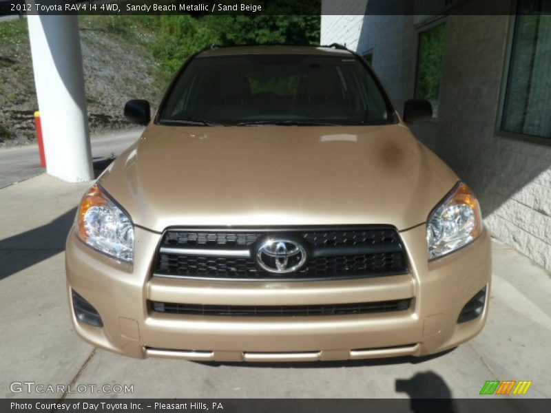 Sandy Beach Metallic / Sand Beige 2012 Toyota RAV4 I4 4WD