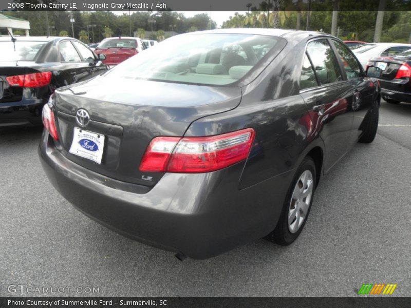 Magnetic Gray Metallic / Ash 2008 Toyota Camry LE