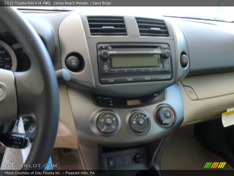 Sandy Beach Metallic / Sand Beige 2012 Toyota RAV4 I4 4WD