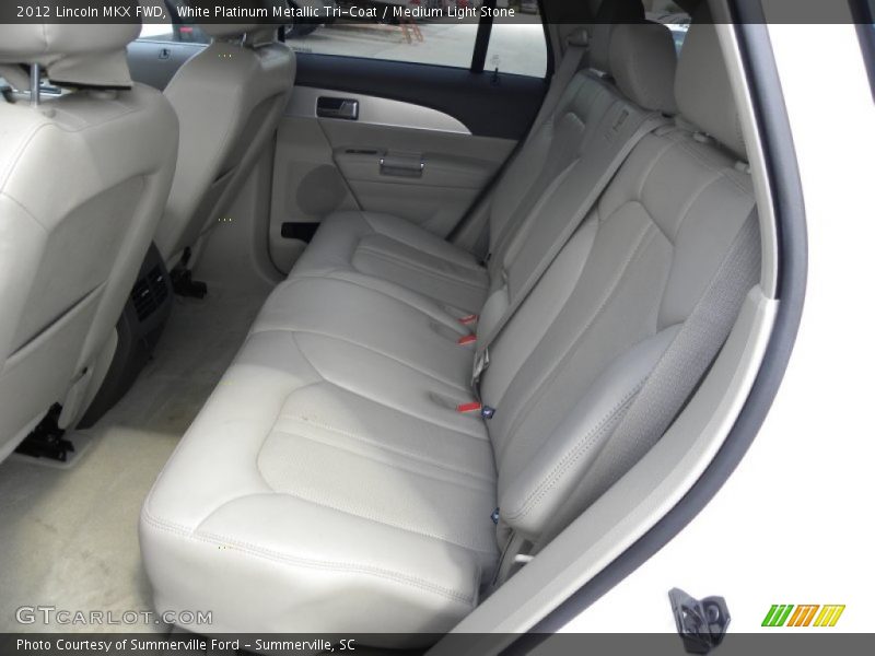 White Platinum Metallic Tri-Coat / Medium Light Stone 2012 Lincoln MKX FWD
