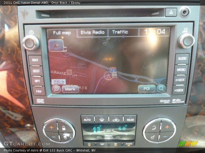 Onyx Black / Ebony 2011 GMC Yukon Denali AWD