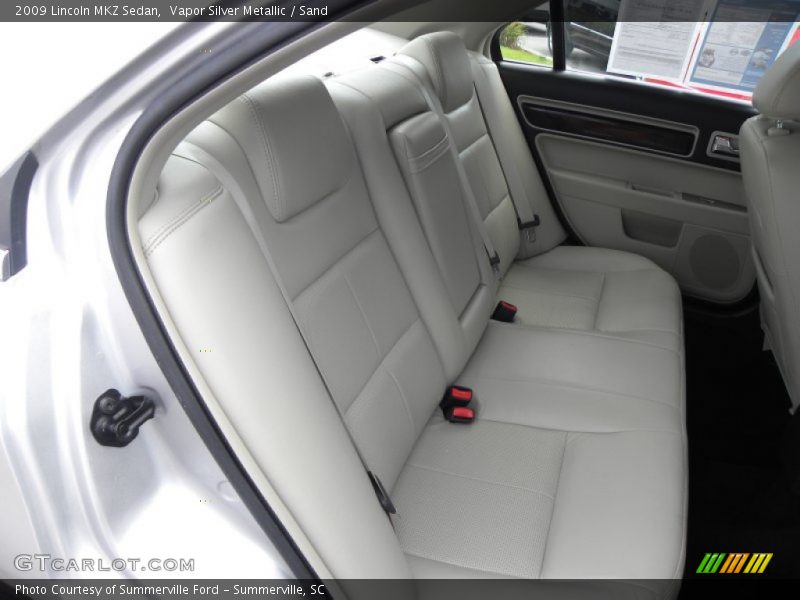 Vapor Silver Metallic / Sand 2009 Lincoln MKZ Sedan