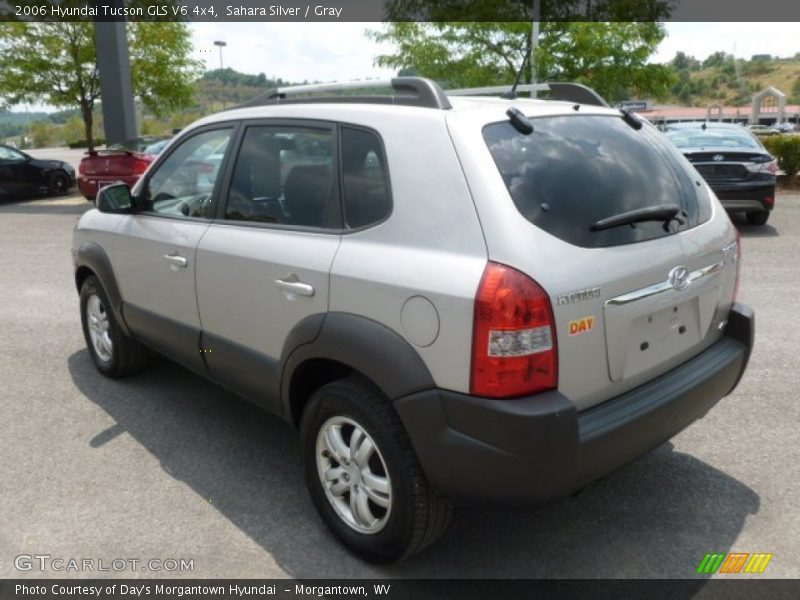 Sahara Silver / Gray 2006 Hyundai Tucson GLS V6 4x4