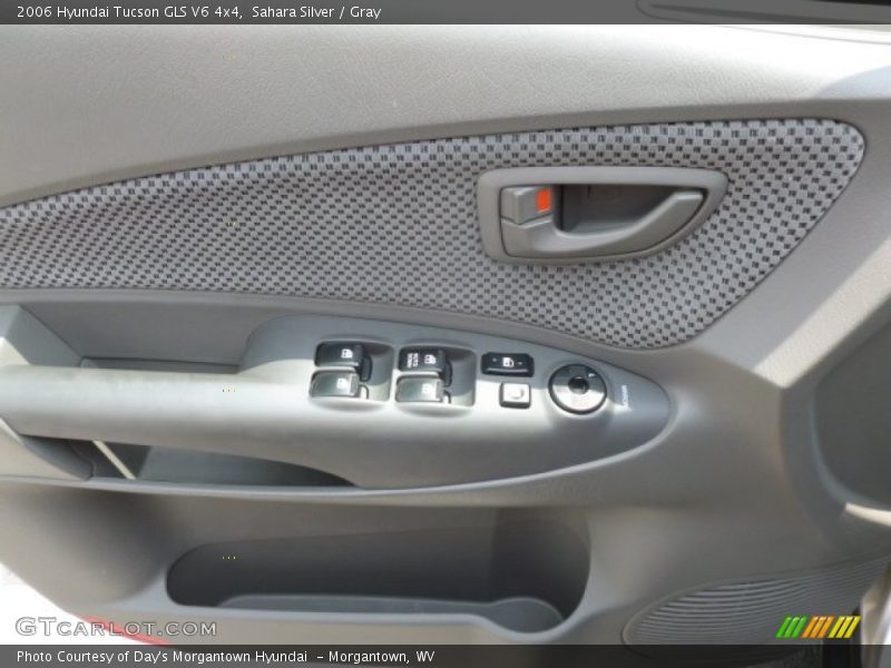Sahara Silver / Gray 2006 Hyundai Tucson GLS V6 4x4