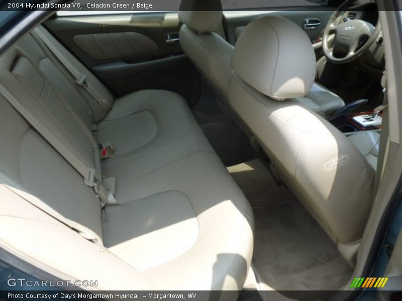Celadon Green / Beige 2004 Hyundai Sonata V6