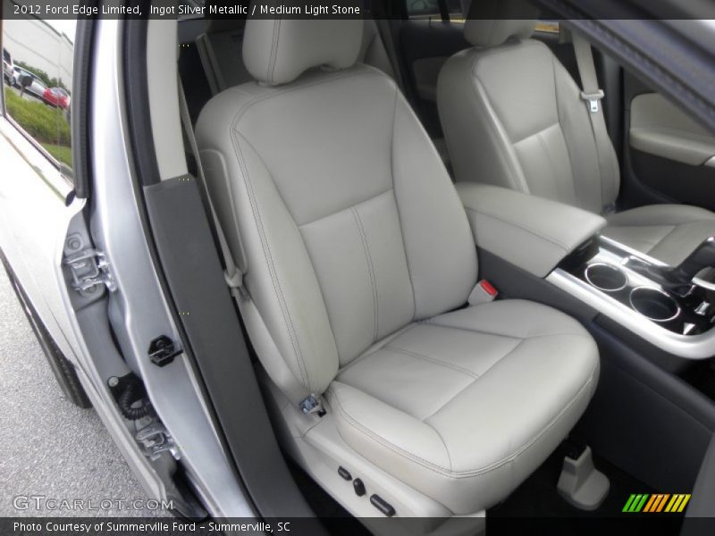 Ingot Silver Metallic / Medium Light Stone 2012 Ford Edge Limited