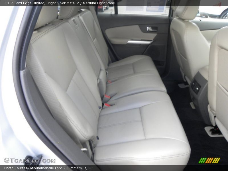 Ingot Silver Metallic / Medium Light Stone 2012 Ford Edge Limited