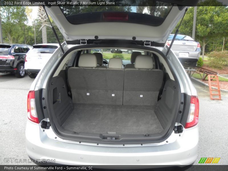Ingot Silver Metallic / Medium Light Stone 2012 Ford Edge Limited