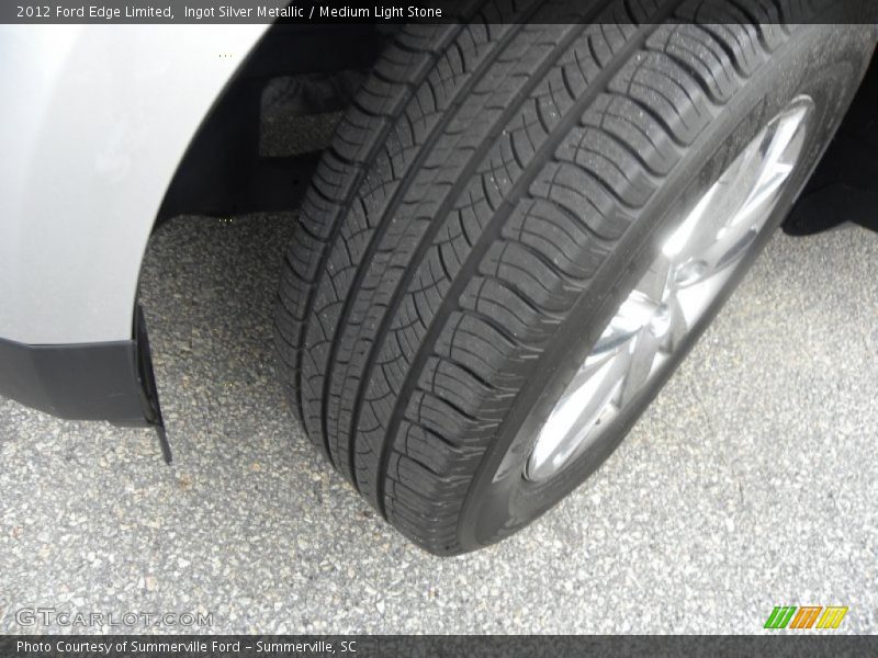 Ingot Silver Metallic / Medium Light Stone 2012 Ford Edge Limited