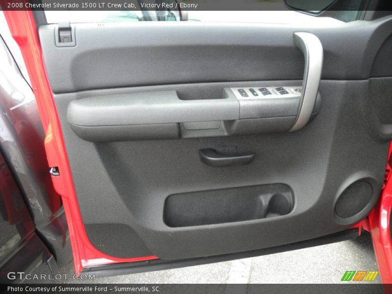 Victory Red / Ebony 2008 Chevrolet Silverado 1500 LT Crew Cab