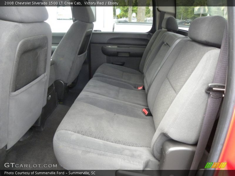 Victory Red / Ebony 2008 Chevrolet Silverado 1500 LT Crew Cab