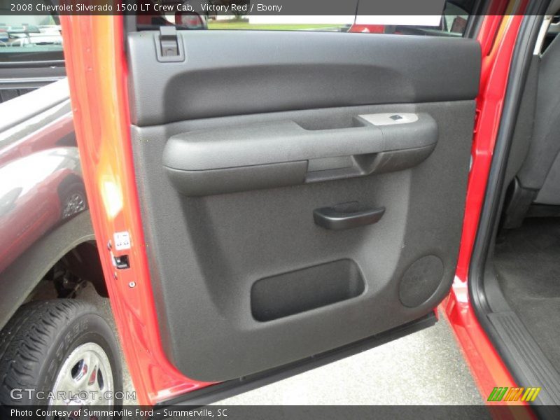 Victory Red / Ebony 2008 Chevrolet Silverado 1500 LT Crew Cab