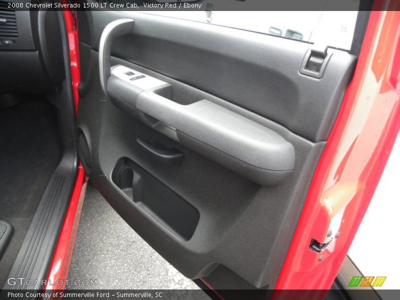 Victory Red / Ebony 2008 Chevrolet Silverado 1500 LT Crew Cab