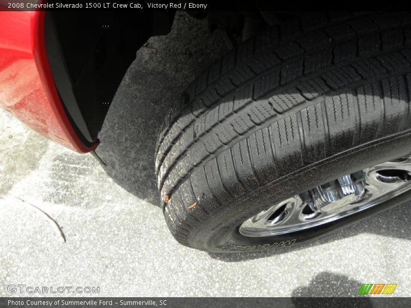 Victory Red / Ebony 2008 Chevrolet Silverado 1500 LT Crew Cab
