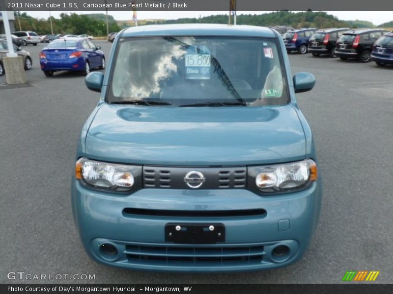 Caribbean Blue Pearl Metallic / Black 2011 Nissan Cube 1.8 S