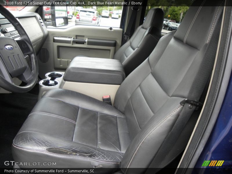 Dark Blue Pearl Metallic / Ebony 2008 Ford F250 Super Duty FX4 Crew Cab 4x4