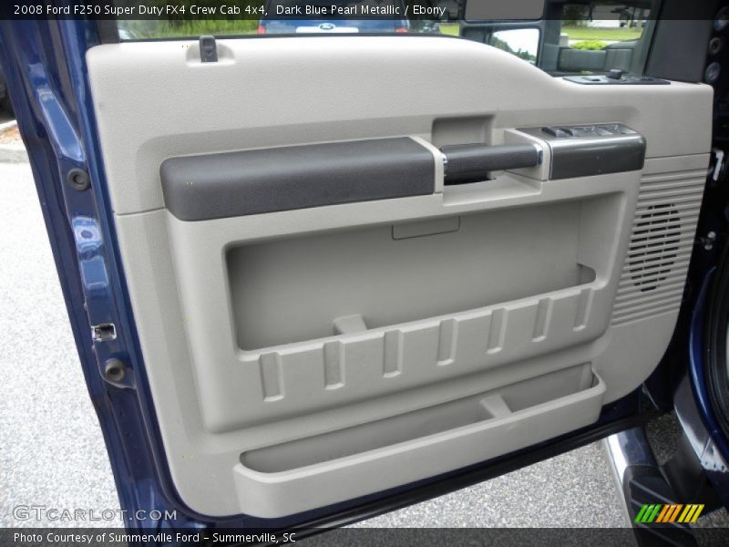 Dark Blue Pearl Metallic / Ebony 2008 Ford F250 Super Duty FX4 Crew Cab 4x4