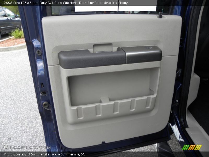 Dark Blue Pearl Metallic / Ebony 2008 Ford F250 Super Duty FX4 Crew Cab 4x4