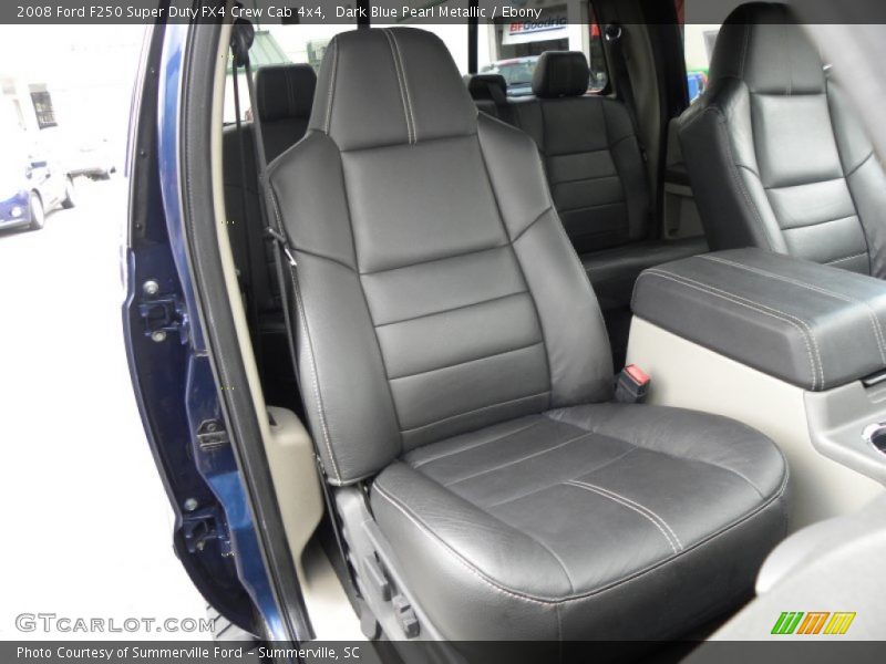 Dark Blue Pearl Metallic / Ebony 2008 Ford F250 Super Duty FX4 Crew Cab 4x4