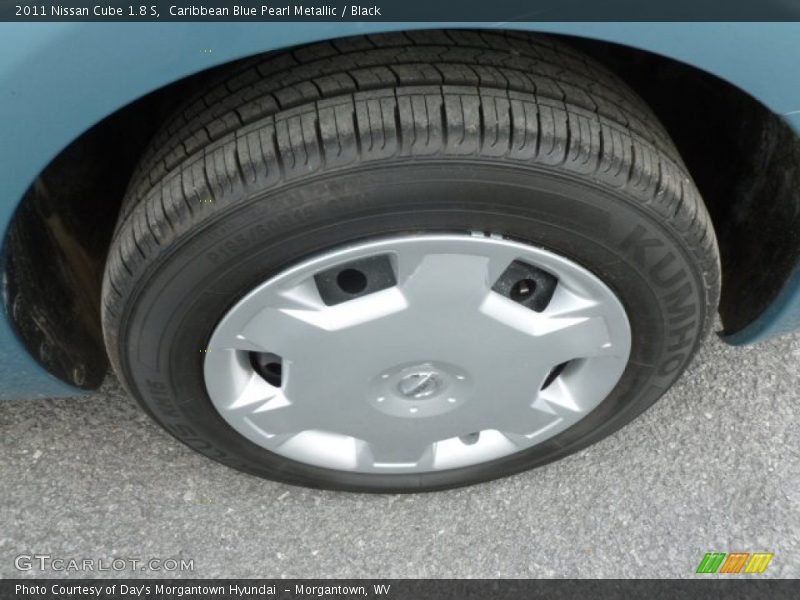 Caribbean Blue Pearl Metallic / Black 2011 Nissan Cube 1.8 S