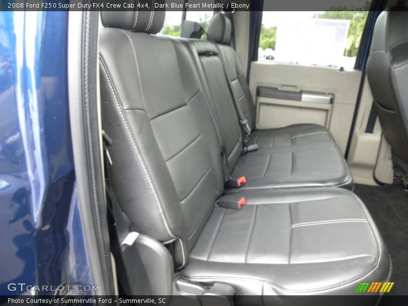 Dark Blue Pearl Metallic / Ebony 2008 Ford F250 Super Duty FX4 Crew Cab 4x4