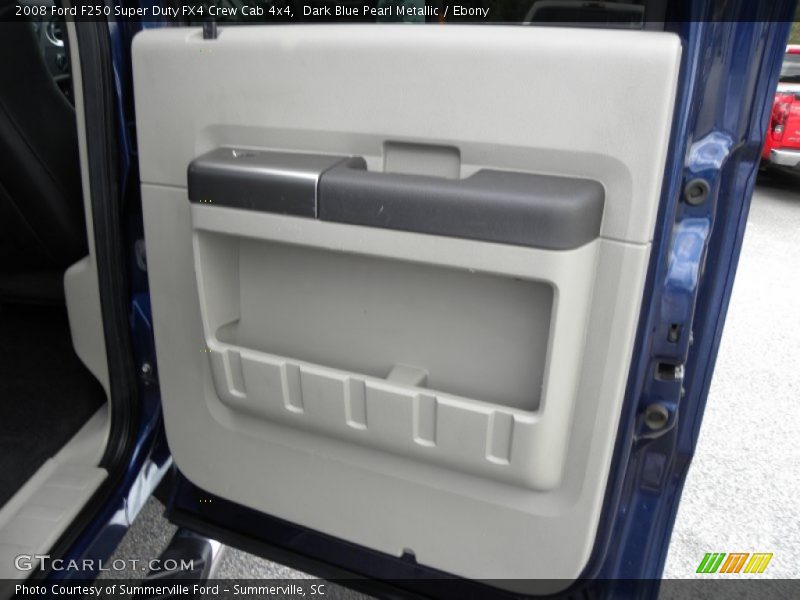 Dark Blue Pearl Metallic / Ebony 2008 Ford F250 Super Duty FX4 Crew Cab 4x4