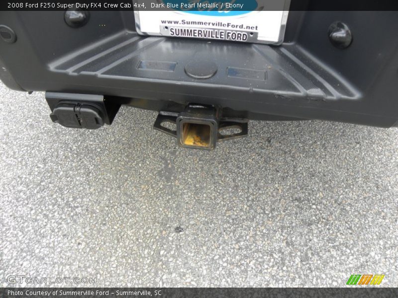 Dark Blue Pearl Metallic / Ebony 2008 Ford F250 Super Duty FX4 Crew Cab 4x4