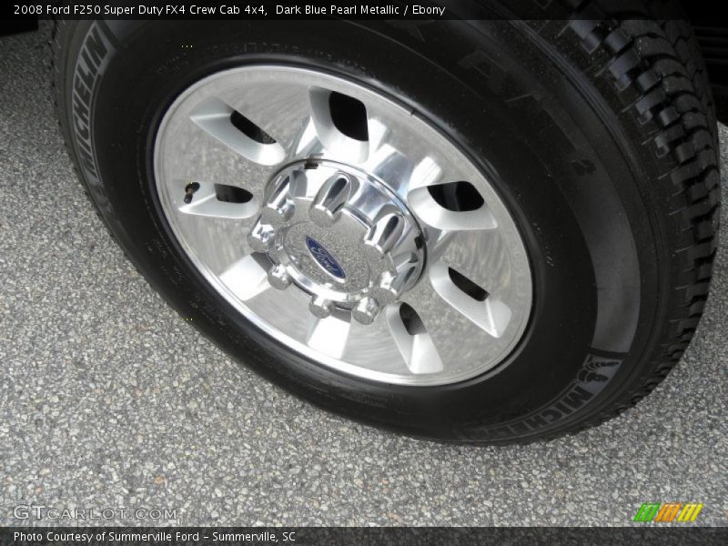 Dark Blue Pearl Metallic / Ebony 2008 Ford F250 Super Duty FX4 Crew Cab 4x4