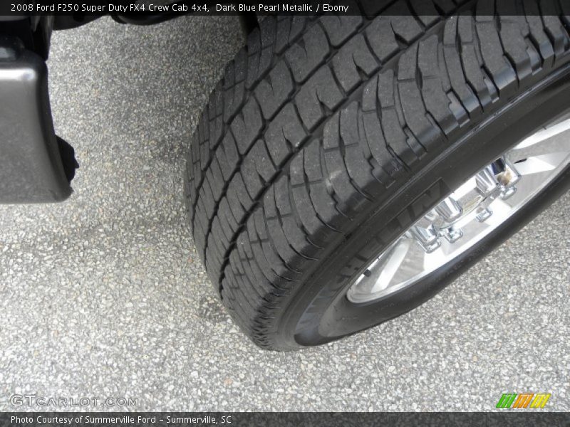 Dark Blue Pearl Metallic / Ebony 2008 Ford F250 Super Duty FX4 Crew Cab 4x4
