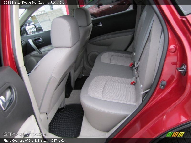 Cayenne Red / Gray 2012 Nissan Rogue SV