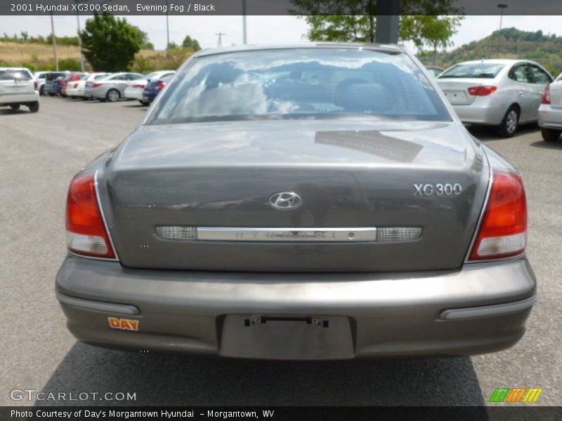 Evening Fog / Black 2001 Hyundai XG300 Sedan