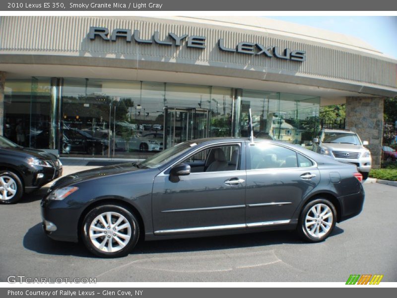 Smoky Granite Mica / Light Gray 2010 Lexus ES 350