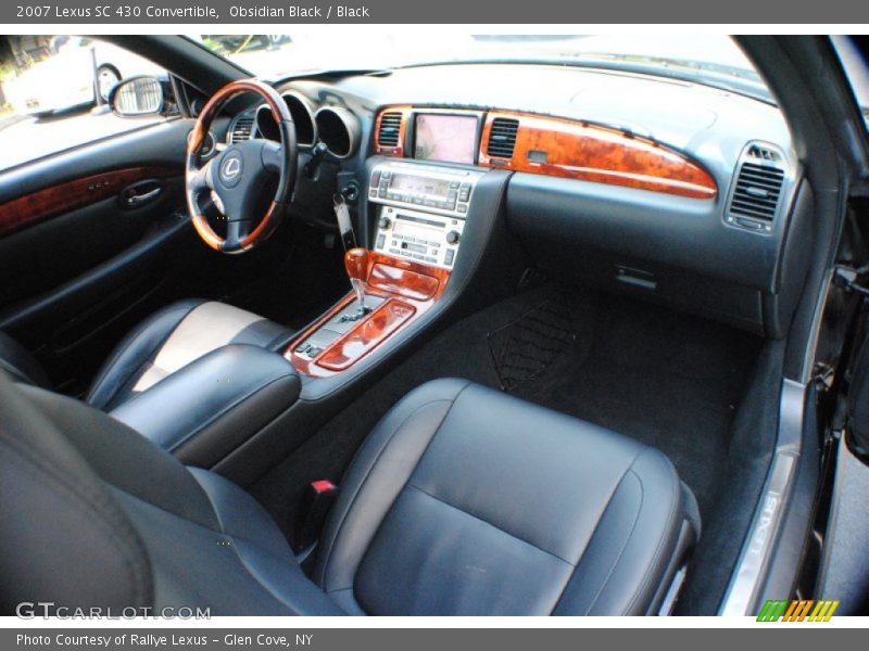 Obsidian Black / Black 2007 Lexus SC 430 Convertible