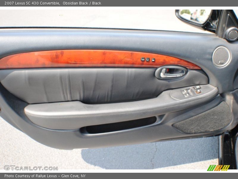 Obsidian Black / Black 2007 Lexus SC 430 Convertible