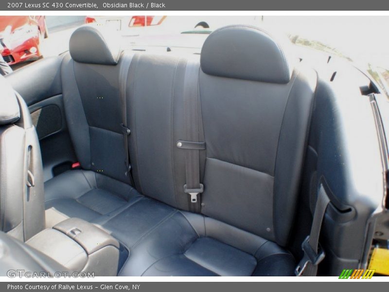 Obsidian Black / Black 2007 Lexus SC 430 Convertible