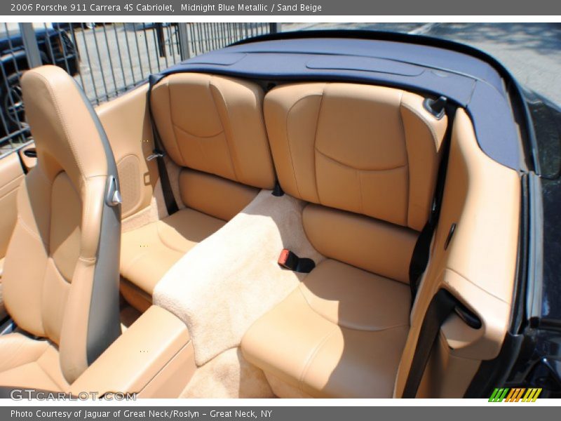 Rear Seat of 2006 911 Carrera 4S Cabriolet