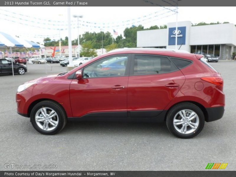  2013 Tucson GLS Garnet Red