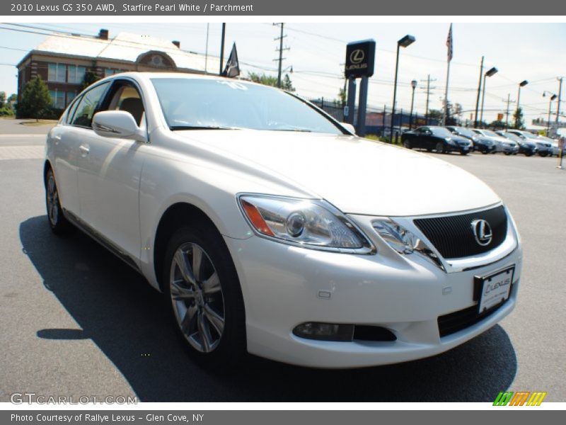 Starfire Pearl White / Parchment 2010 Lexus GS 350 AWD